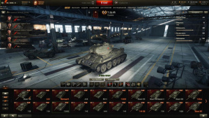 Screenshot ze hry World Of Tanks