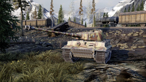 Screenshot ze hry World Of Tanks
