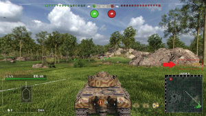 Screenshot ze hry World Of Tanks