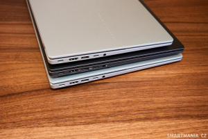 Levá strana a konektory notebooků řady Asus Vivobook S