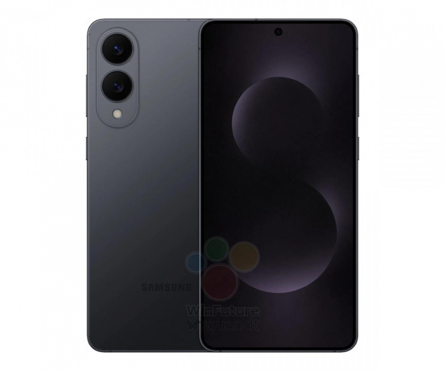 Galaxy S25 Edge v černé barvě