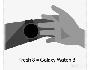 Galaxy Watch 8 na obrázku z firmwaru