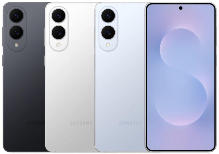Galaxyy S25 Edge ve všech barvách