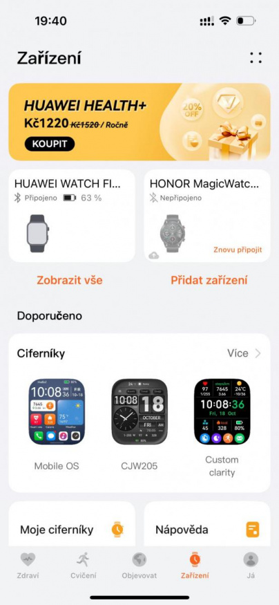 Chytré hodinky Huawei Watch Fit 4