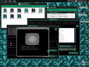 Téma pro MacOS z webu Mac Themes Garden