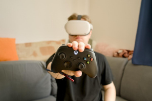 Platforma Nvidia GeForce Now na VR headsetu Oculus Quest 2