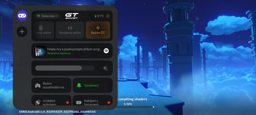 Rozhraní GT pro hraní her