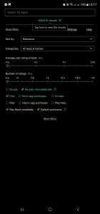 App Finder dovolí filtrovat aplikace bez reklam