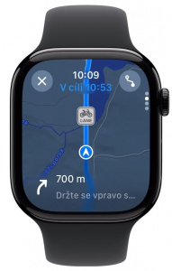 Cyklistické vylepšení pro Apple Mapy