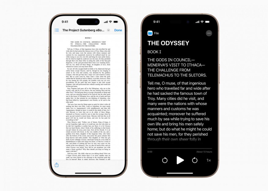 Accessibility Reader v iOS