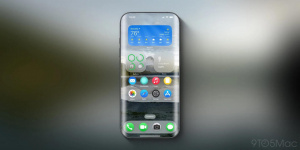 Koncept bezrámečkového iPhonu podle serveru 9to5Mac