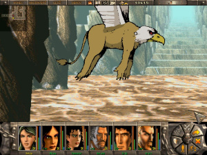 Screenshot ze hry Brány Skeldalu