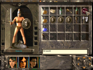 Screenshot ze hry Brány Skeldalu