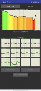 Cpu Throttling Test z recenzí byl pro Google Play moc starý