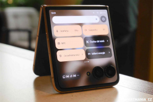 Rozhraní vnějšího displeje Razr 60 Ultra