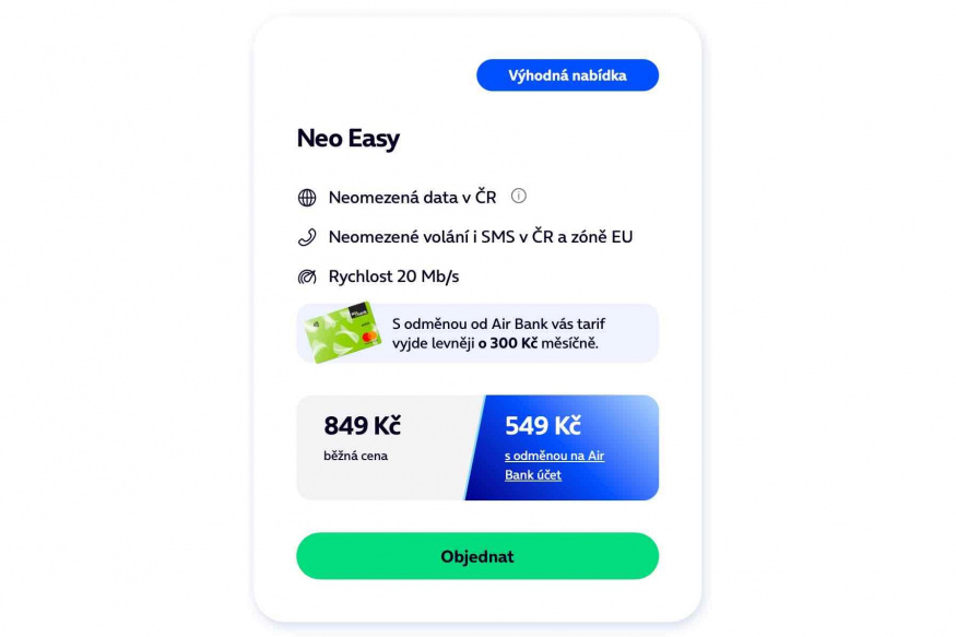 Tarif Neo Easy od O2