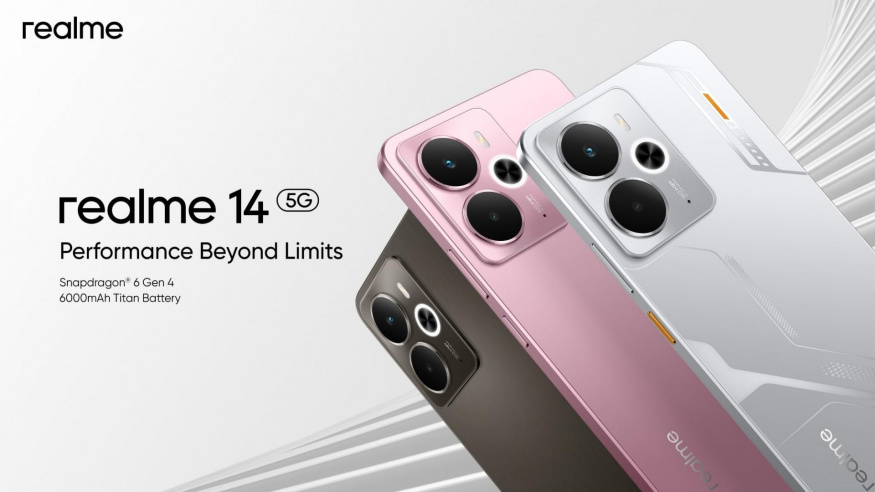 Chytrý telefon Realme 14 Chytrý telefon Realme 14