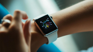 Chytré hodinky Apple Watch (ilustrační obrázek)