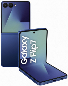Galaxy Z Flip 7 v tmavě modré barvě
