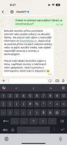 Přístup k ChatGPT přes WhatsApp