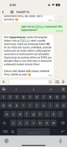 Přístup k ChatGPT přes WhatsApp