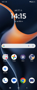 První pohled vnímá čistý Android
