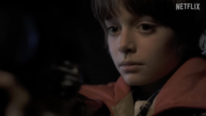 Snímek z teaseru na Stranger Things