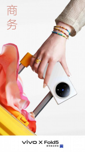 Ohebný telefon Vivo X Fold 5