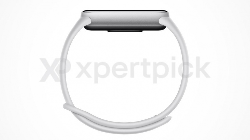 Xiaomi Smart Band 10 ve stříbrné barvě