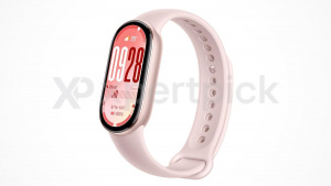 Xiaomi Smart Band 10 v růžové barvě