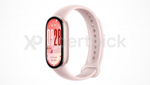 Xiaomi Smart Band 10 v růžové barvě