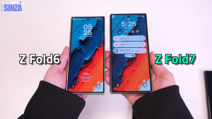Srovnání Galaxy Z Fold 6 a Galaxy Z Fold 7
