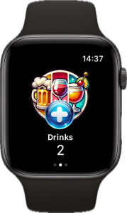 Screenshot z aplikace Drinkulator