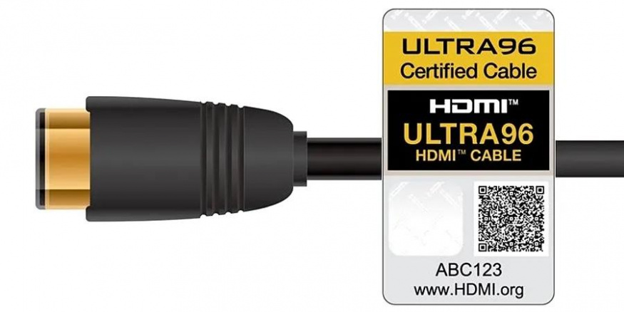 Kabel podporující standard HDMI 2.2