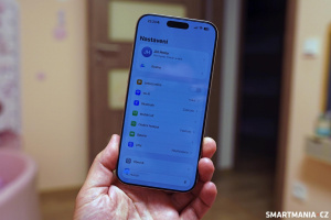 iOS 26 Developer beta na redakčním iPhone 16 Pro Max