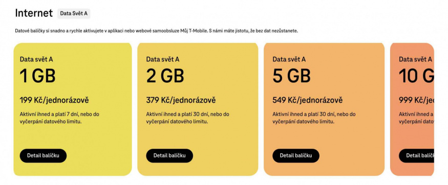 Roamingové novinky T-Mobile