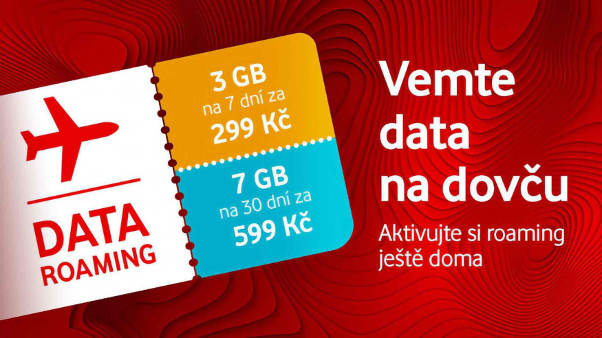 Roamingové novinky Vodafonu