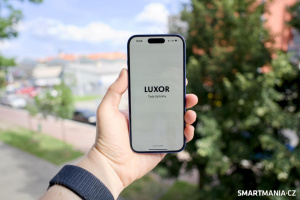 Pohled na mobilní aplikaci Můj Luxor