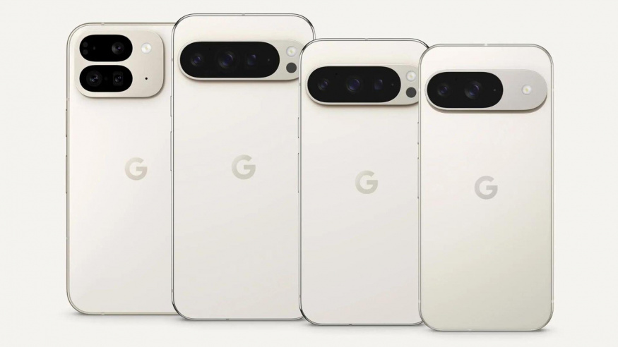 Rodina smartphonů Google Pixel 9