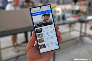 Samsung Galaxy Z Fold 7 nabízí prostorný vnější displej