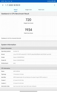 Geekbench v6