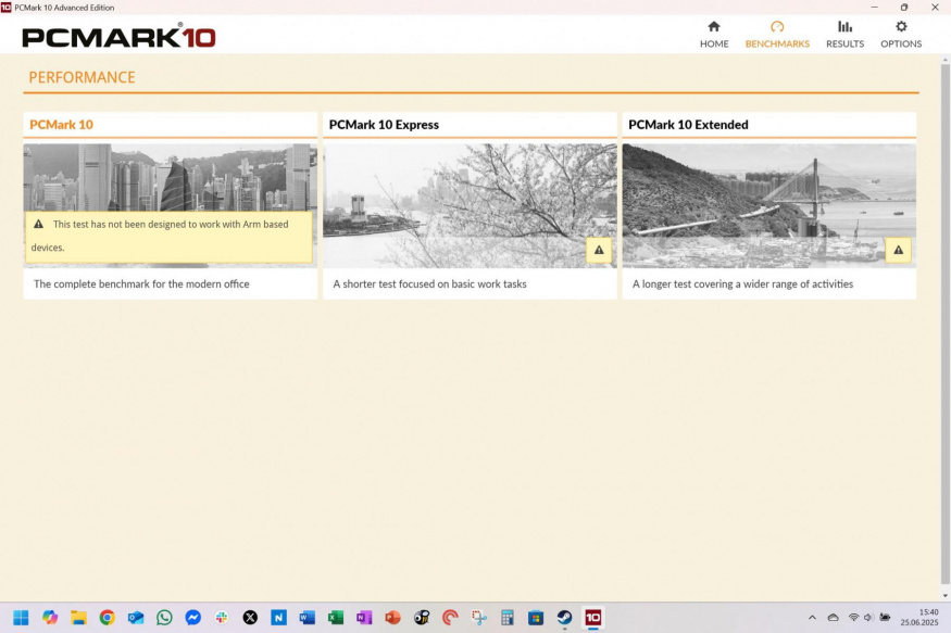 Spoustu benchmarků (a hlavně her) nelze vůbec spustit