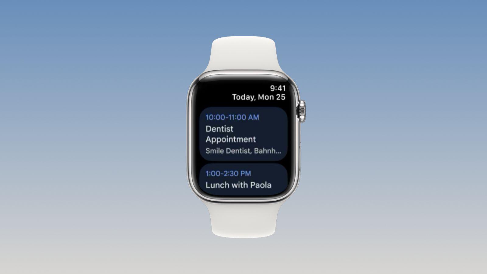 Kalendář od Googlu dorazil do Apple Watch