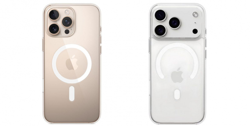 Změna pozice loga Apple na iPhonu 17 Pro