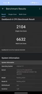 GeekBench 6