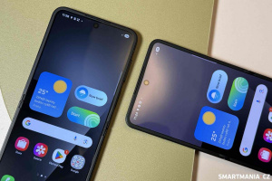 Odlehčený Samsung Galaxy Z Flip 7 FE (vlevo) a zbrusu nový Z Flip 7 (vpravo)