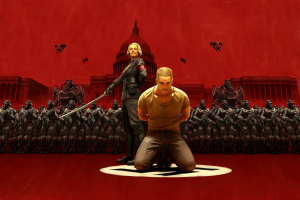 Artwork ze hry Wolfenstein II The New Colossus