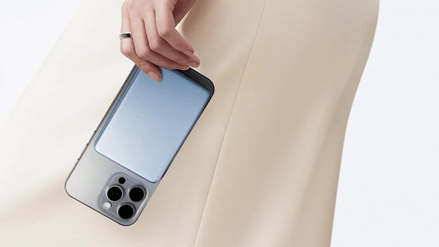 Bezdrátová powerbanka Xiaomi Super Slim Magnetic Power Bank 5000