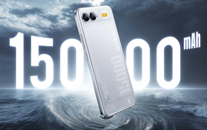 Konceptuální smartphone Realme s 15000mAh baterií