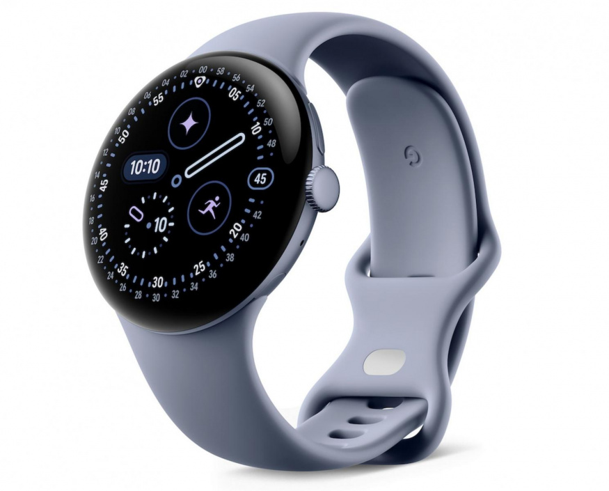 45mm varianta Pixel Watch 4 v barvě Moonstone